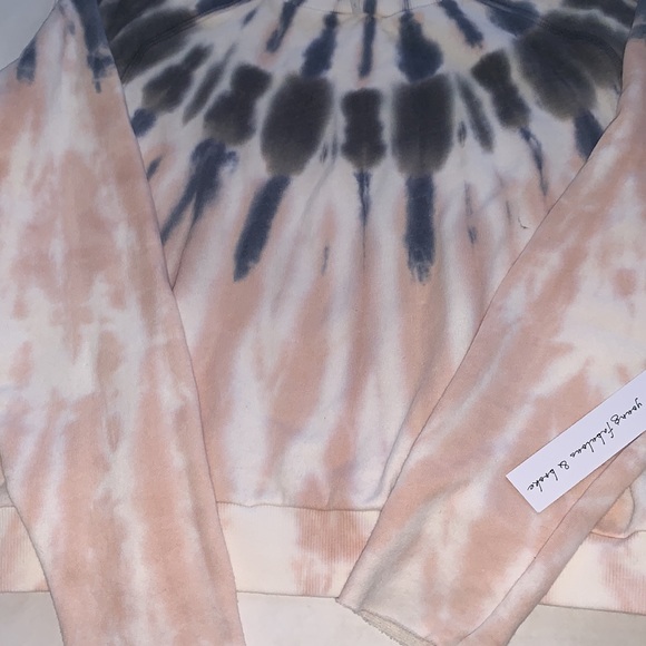 Young Fabulous and Broke | Tie Dye Comfy Lounging Sweatshirt Size small - Picture 6 of 8